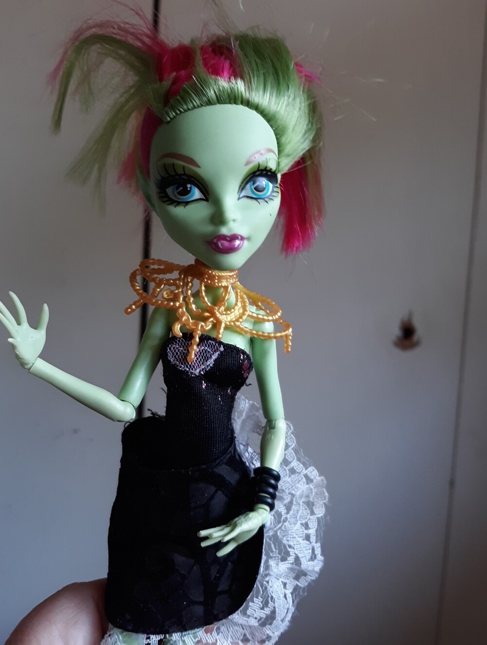 Mattel Monster High Dolls G1 Lot 4 Frankie Draculaura Venus Spectra TLC OOAK Par - Picture 6 of 16